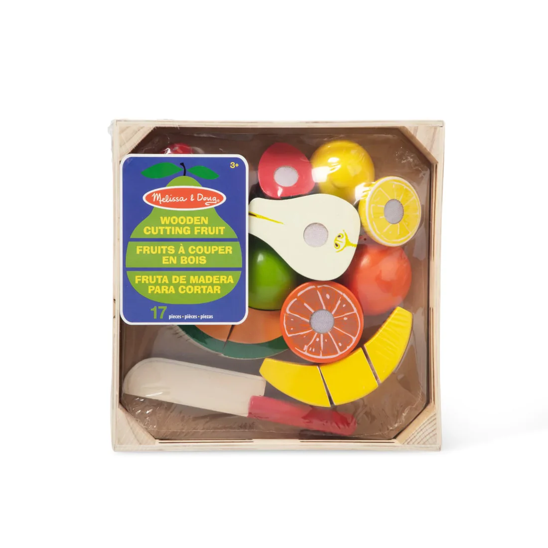Cutting Fruit Set - Wooden Play Food - Image 2