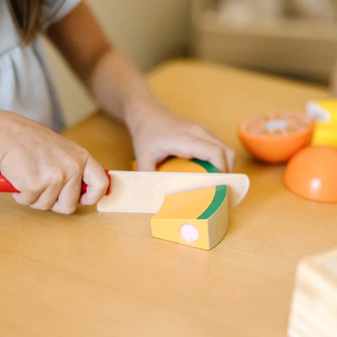 Cutting Fruit Set - Wooden Play Food - Image 5