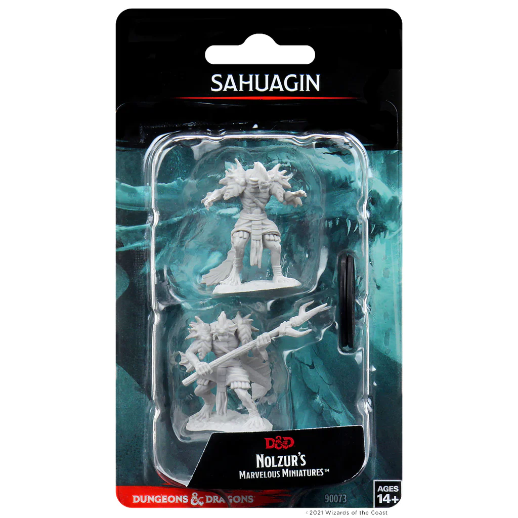 D&D NOLZUR'S MARVELOUS MINIATURES - SAHUAGIN - Image 2