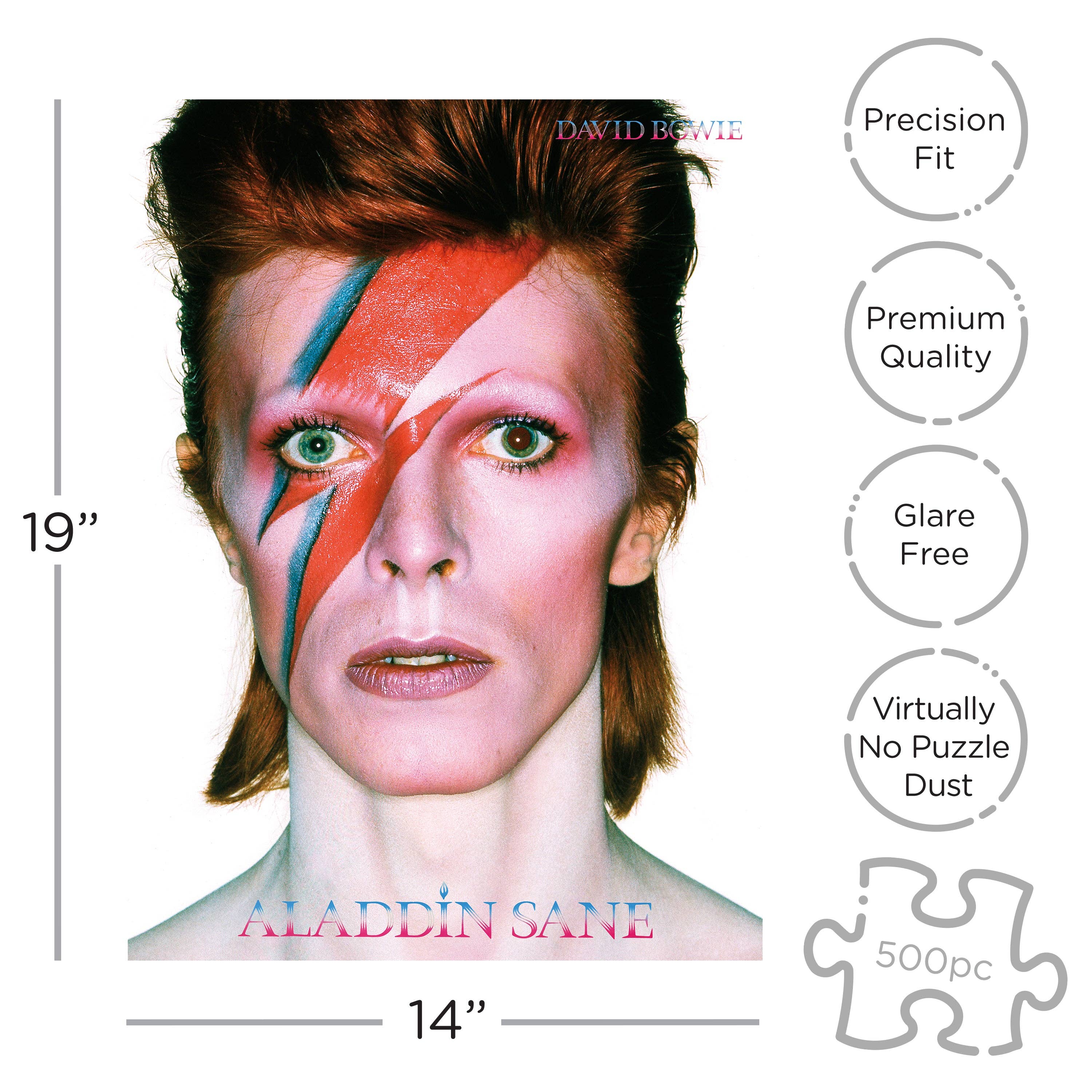 David Bowie Aladdine 500 Piece Jigsaw Puzzle - Image 2