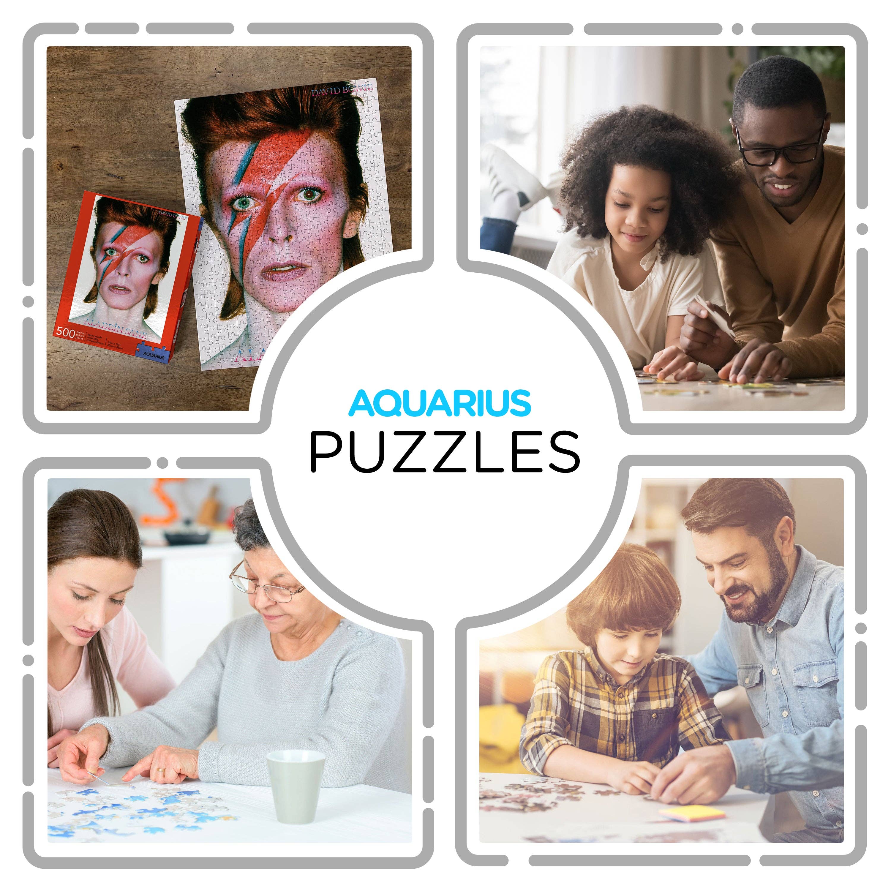 David Bowie Aladdine 500 Piece Jigsaw Puzzle - Image 4