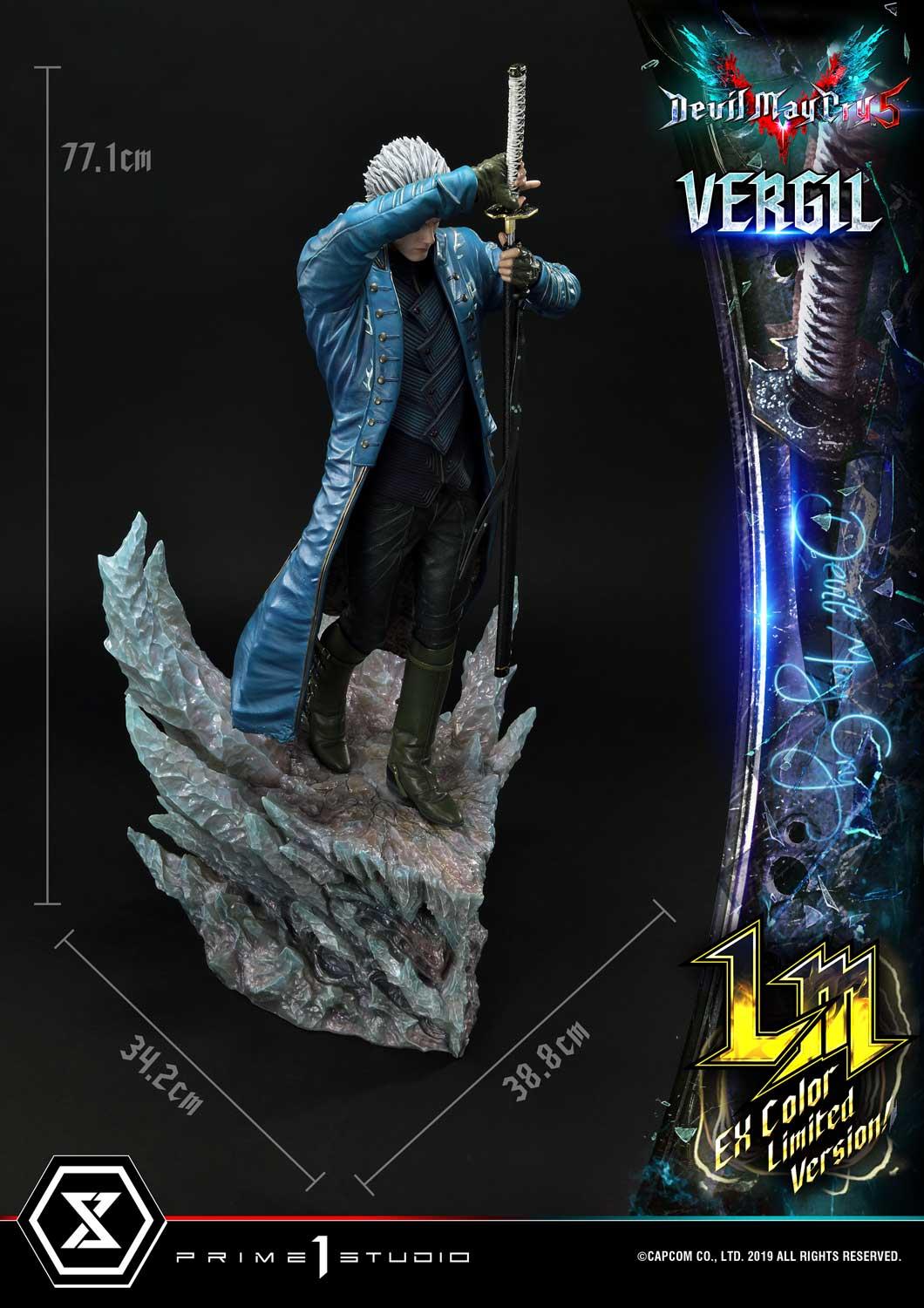 PRE-ORDER Devil May Cry V  Vergil EX Color Limited Version Statue - Image 13