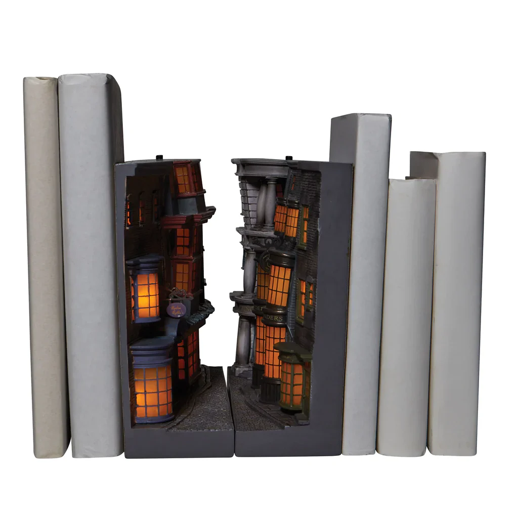 Diagon Alley Light Up Bookend Wizarding World of Harry Potter - Image 3