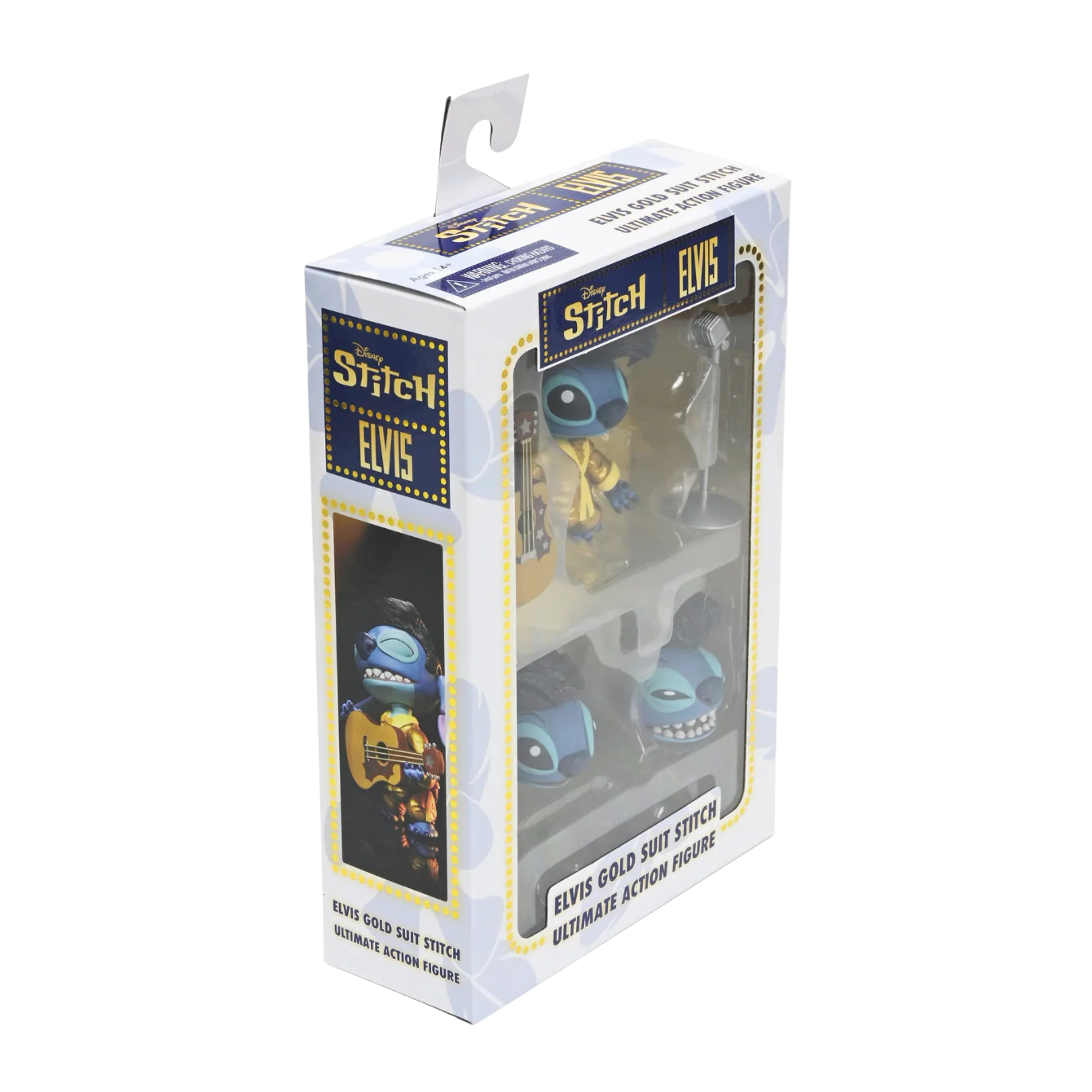 Disney Stitch - Ultimate Gold Suit Elvis 7" Scale Action Figure - Image 3