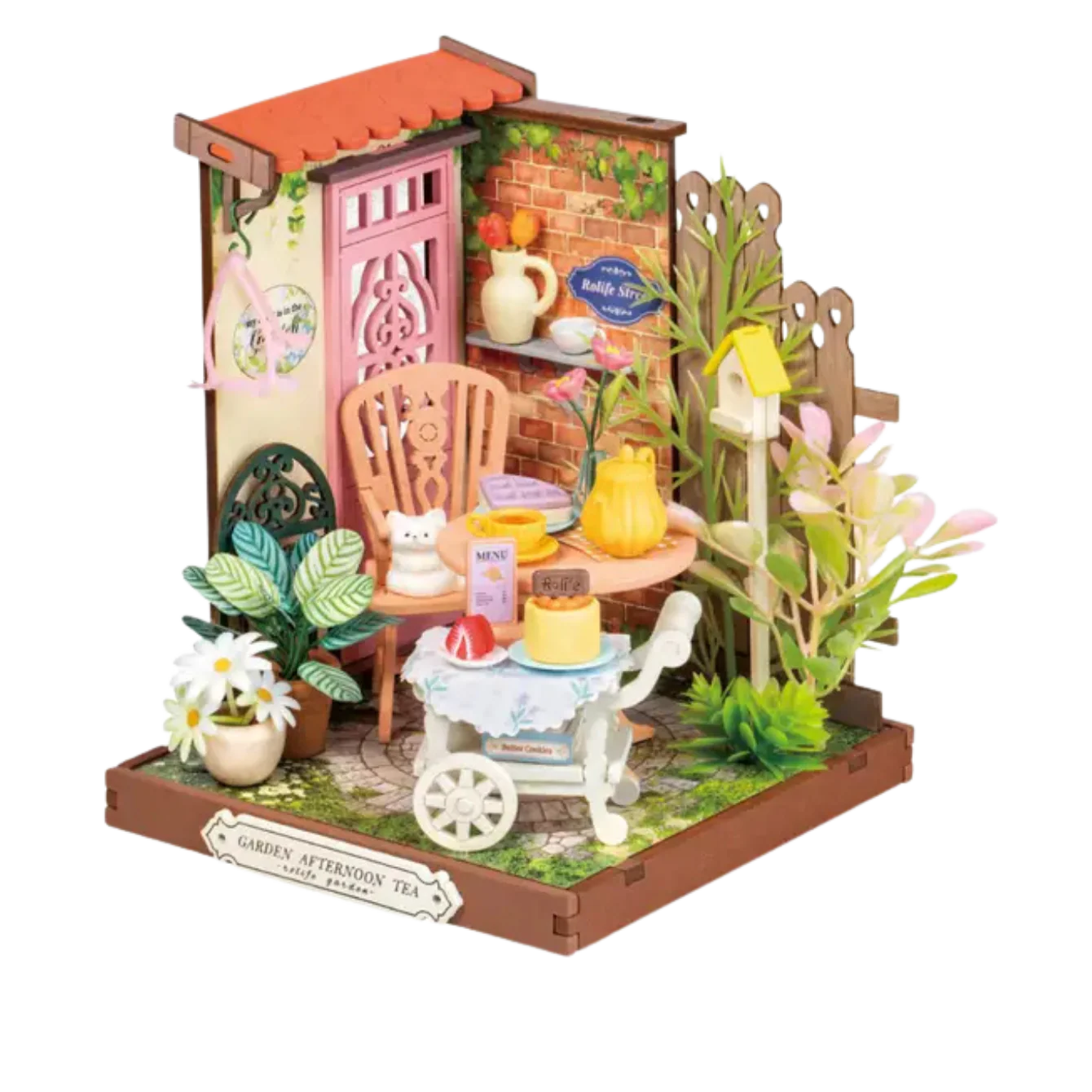 Diy Miniature House Kit: Fancy Tea Yard - Image 2