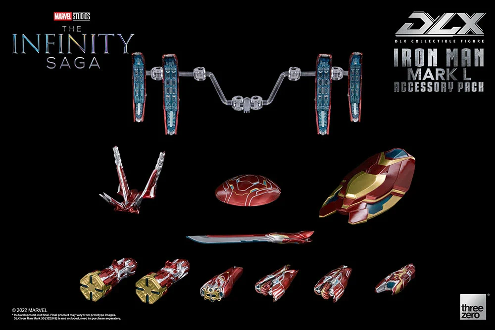 DLX IRON MAN MARK 50 ACCESSORY PACK - Image 2
