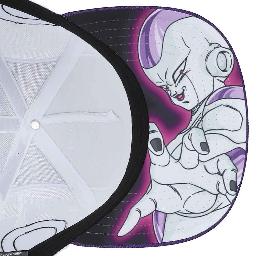 DRAGON BALL Z FRIEZA BALLISTIC NYLON PRE-CURVED BILL SNAPBACK - Image 2
