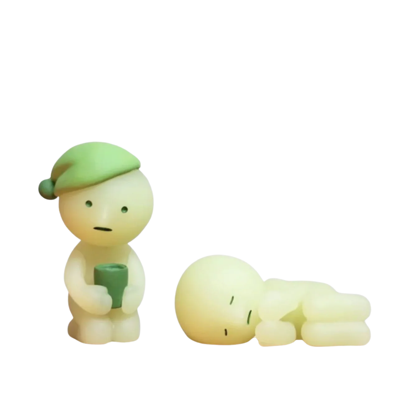 Dreams Smiski Glow in The Dark Figure, Bed Series, Random Style, 1 Pack - Image 2