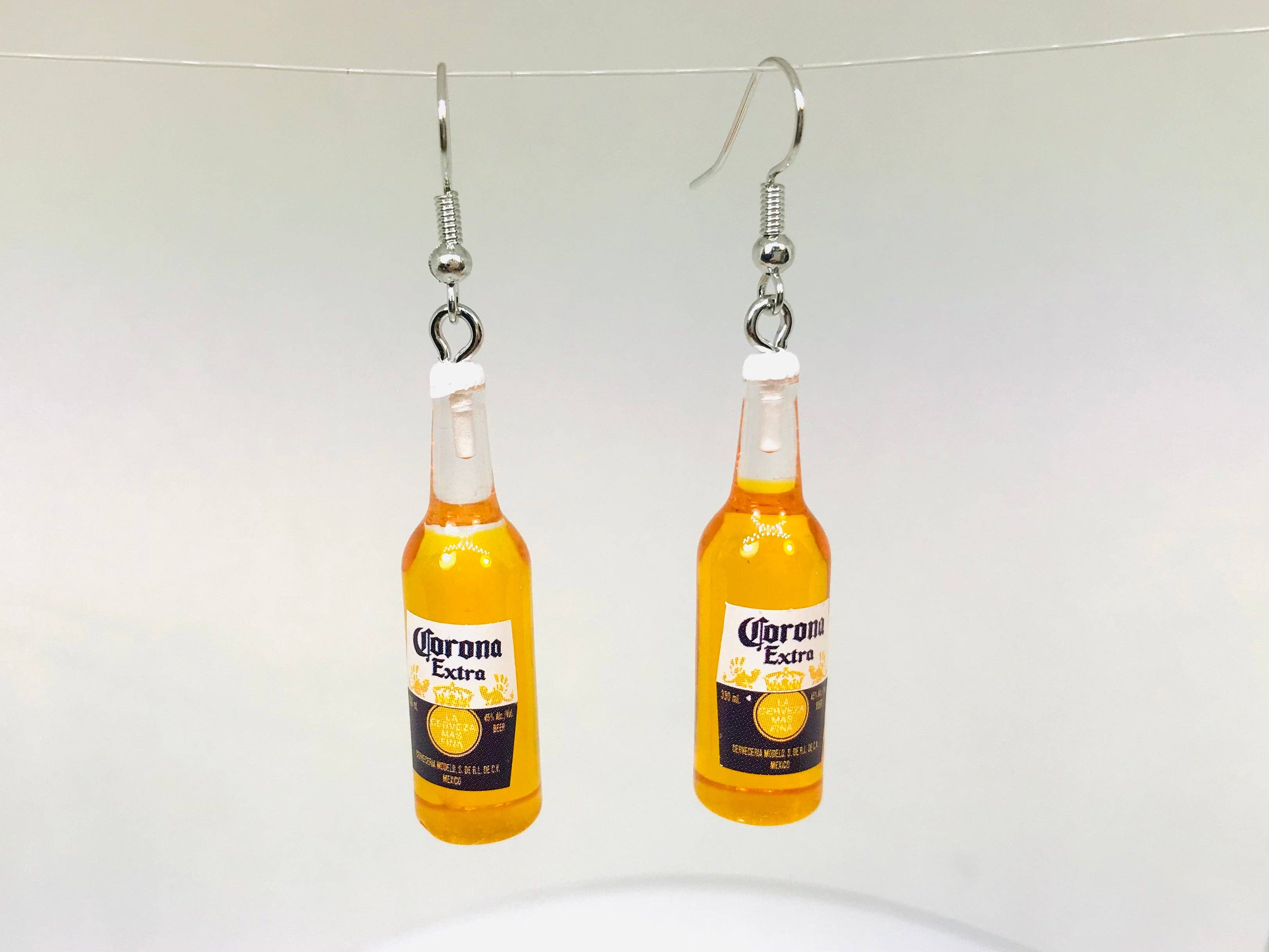 Corona Beer Earrings - Image 2