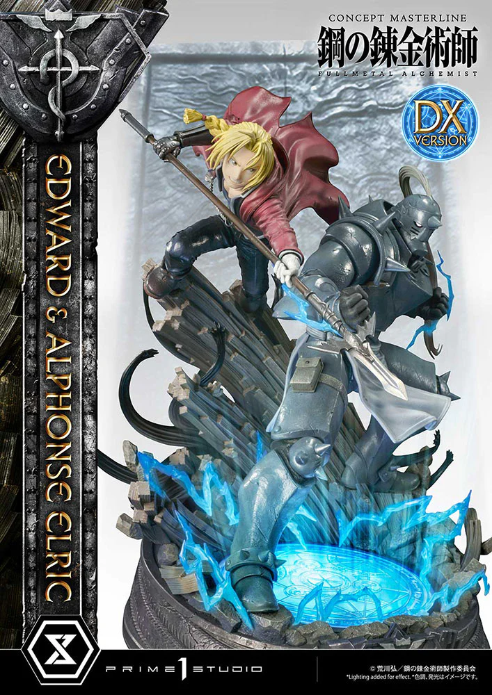 FMA Edward & Alphonse Elric Statue Deluxe Version - Image 5