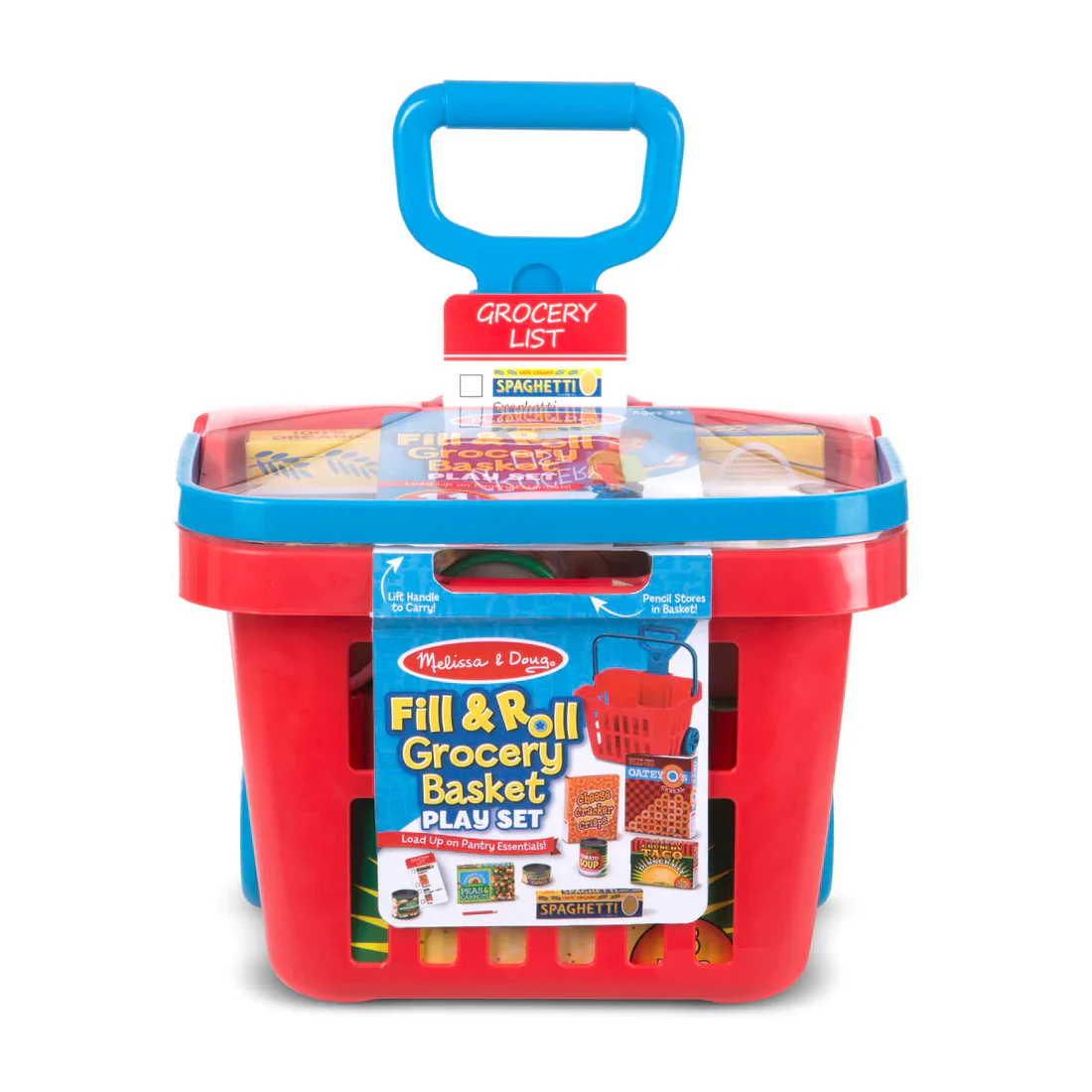 Fill & Roll Grocery Basket Play Set - Image 3
