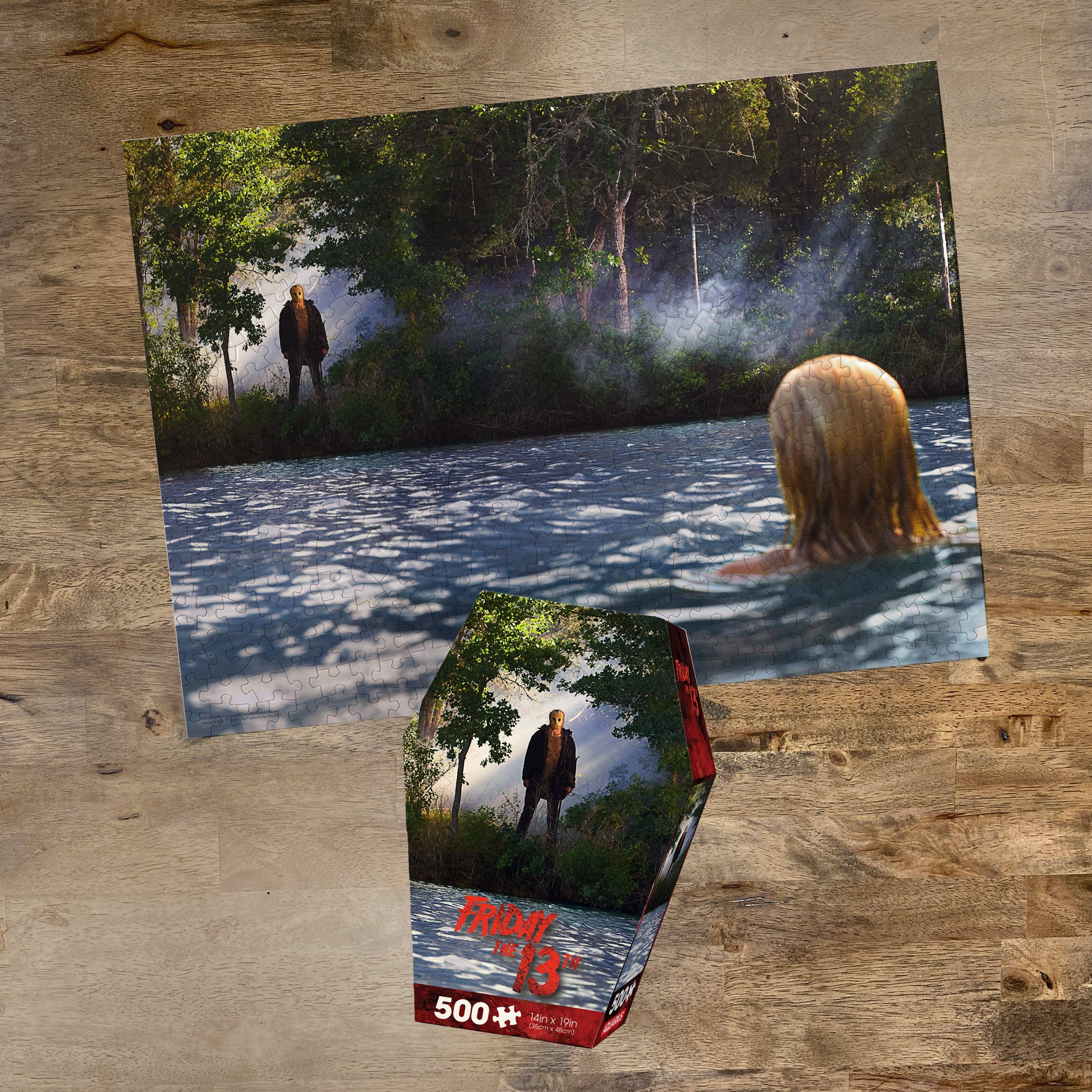 Friday The 13th Coffin Box 500 Piece Jigsaw Puzzle - Image 3