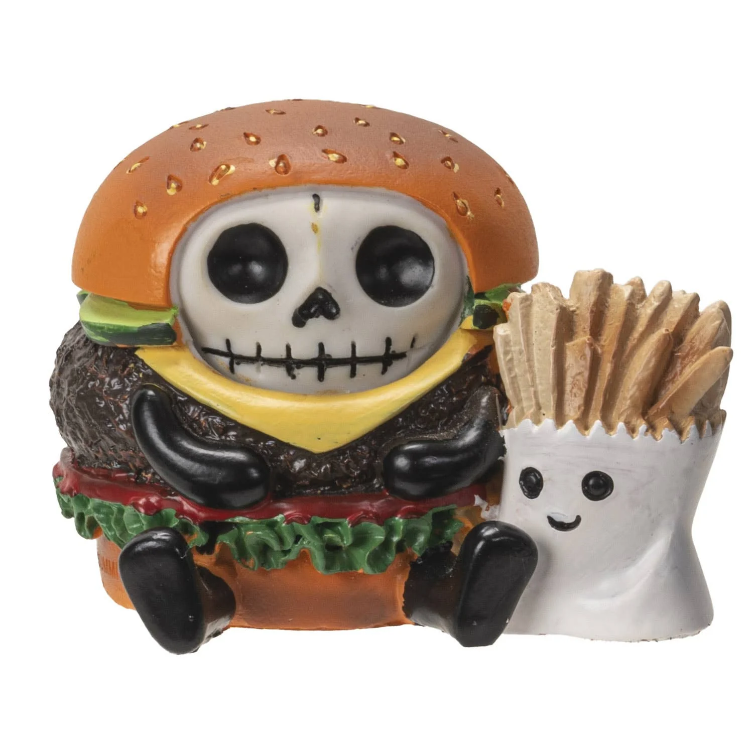 Furrybones Burger with French Fries - Image 2