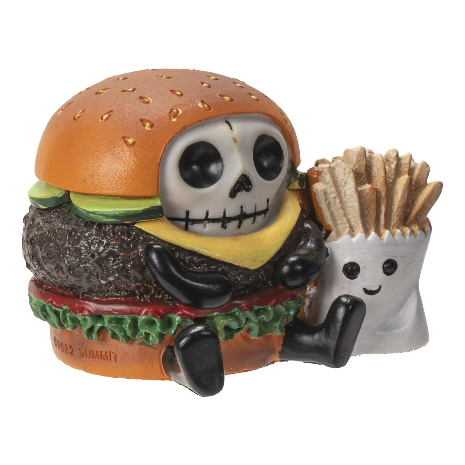 Furrybones Burger with French Fries - Image 3