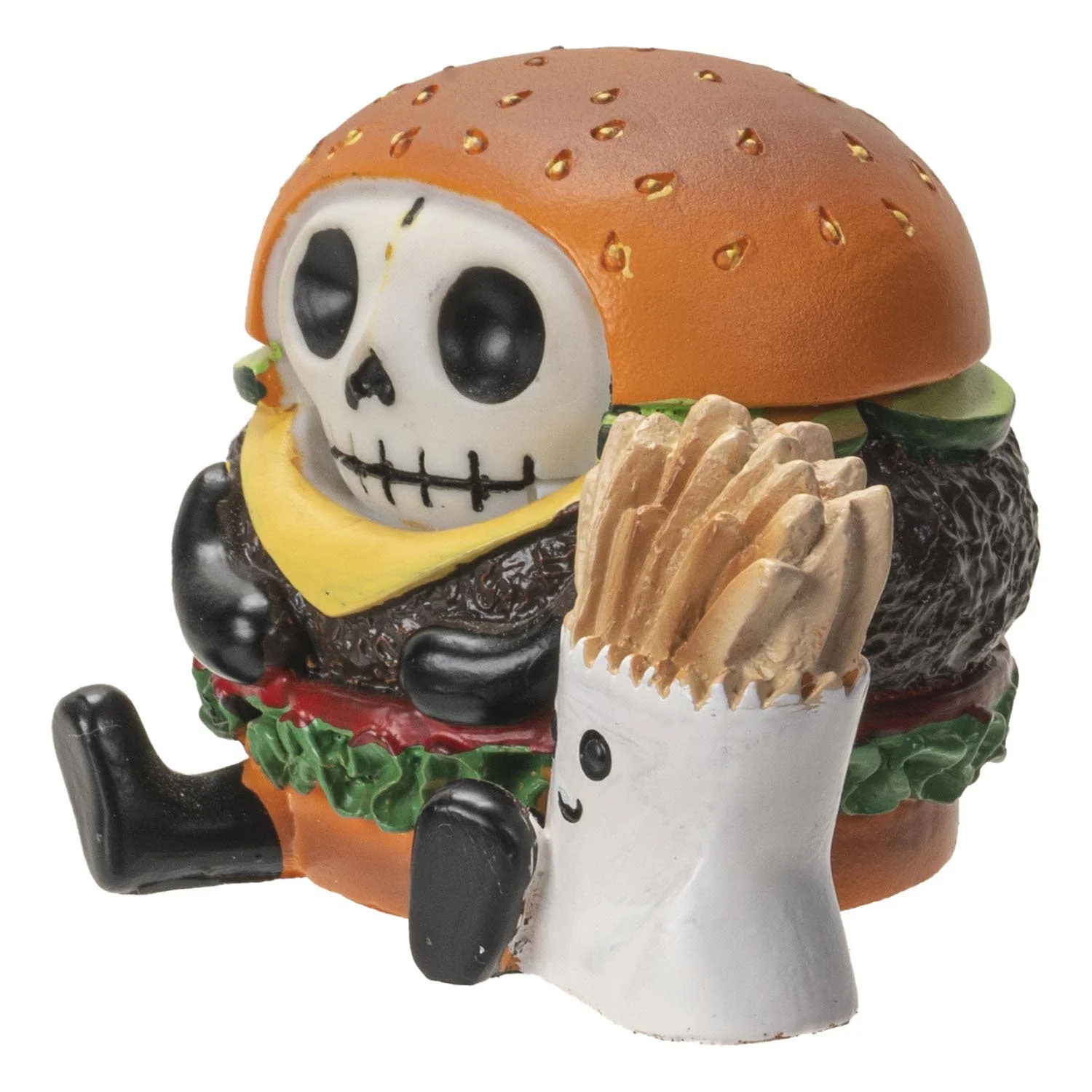 Furrybones Burger with French Fries - Image 4