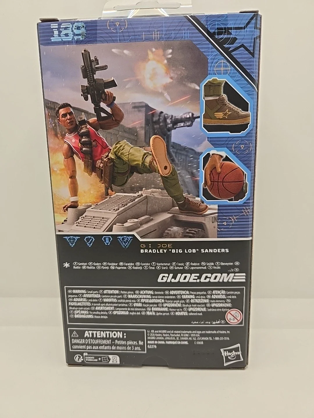G.I. Joe Classified Series #189 Bradley "Big Lob" Sanders Action Figure - Image 2