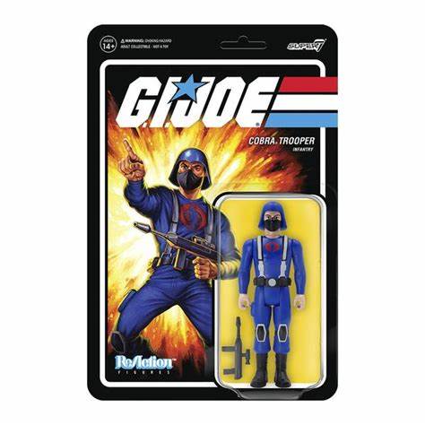 G.I. Joe ReAction Cobra Trooper (H-Back Tan) Figure - Image 3