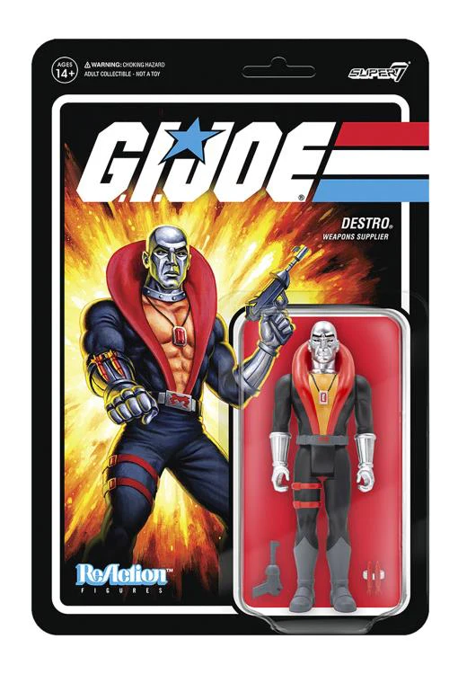 G.I. Joe ReAction Destro Figure - Image 3