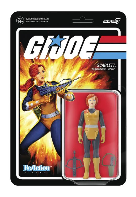 G.I. Joe ReAction Scarlett Figure - Image 3