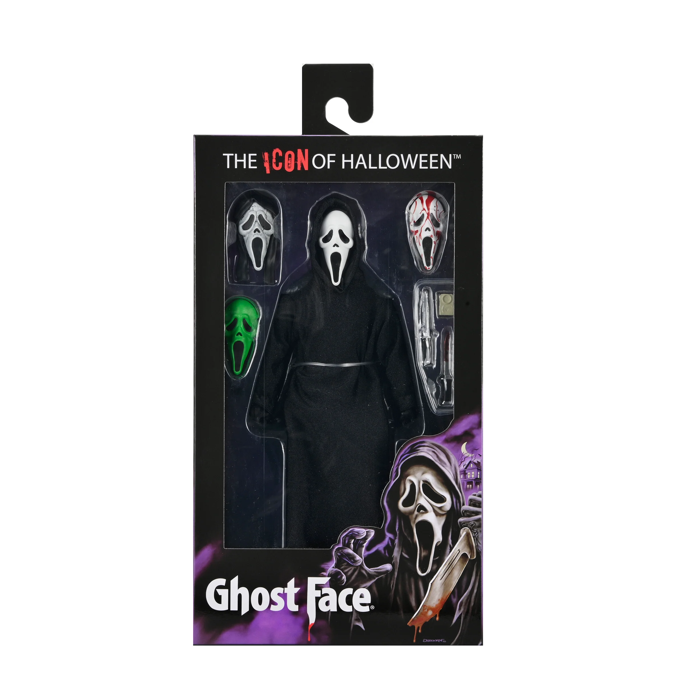 GHOST FACE – 8” CLOTHED ACTION FIGURE – GHOST FACE - Image 2