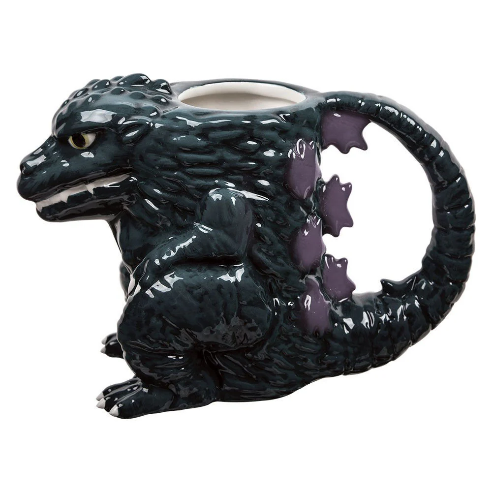 Godzilla Sculpted Ceramic Mug - Image 3