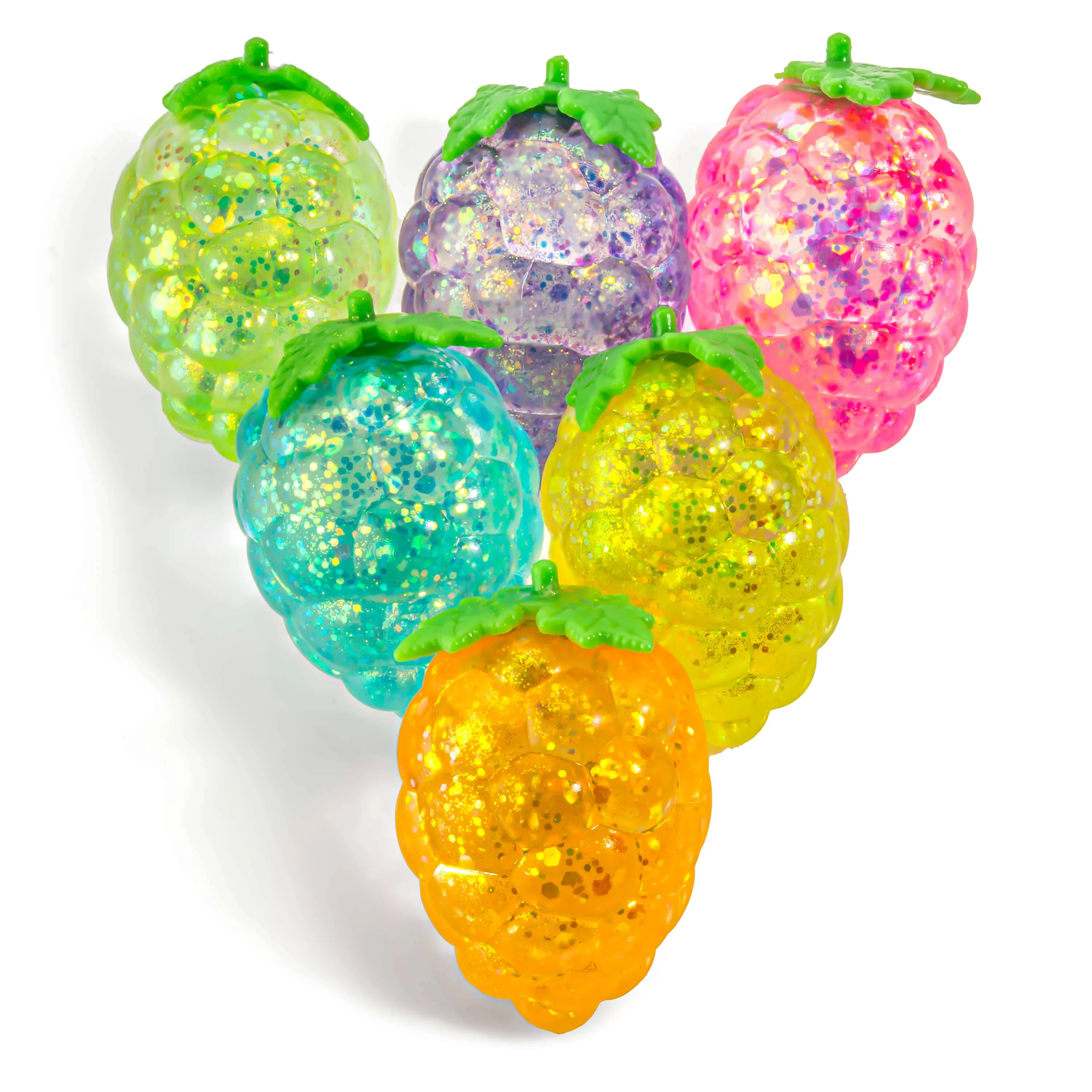 Grape Gummy 3D Fruits Sensory Squishy Toy - Image 3