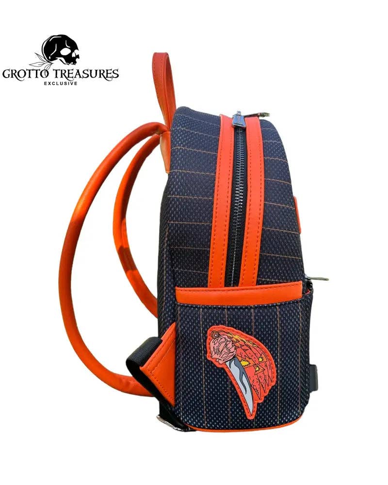 Grotto Treasures Exclusive - Loungefly Halloween Team Michael Myers Jersey Cosplay Mini Backpack - Image 3