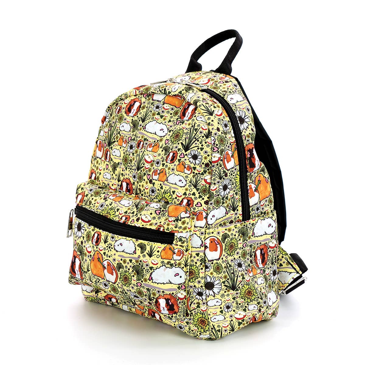 Guinea Pig With Flowers Mini Backpack - Image 2