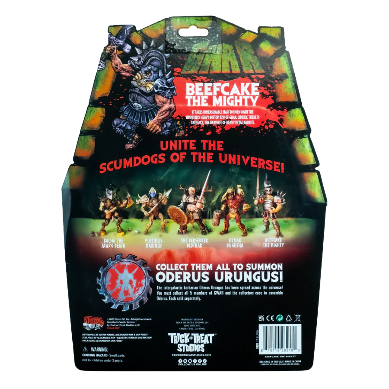 GWAR - Beefcake the Mighty - 5" Action Figure - Image 2