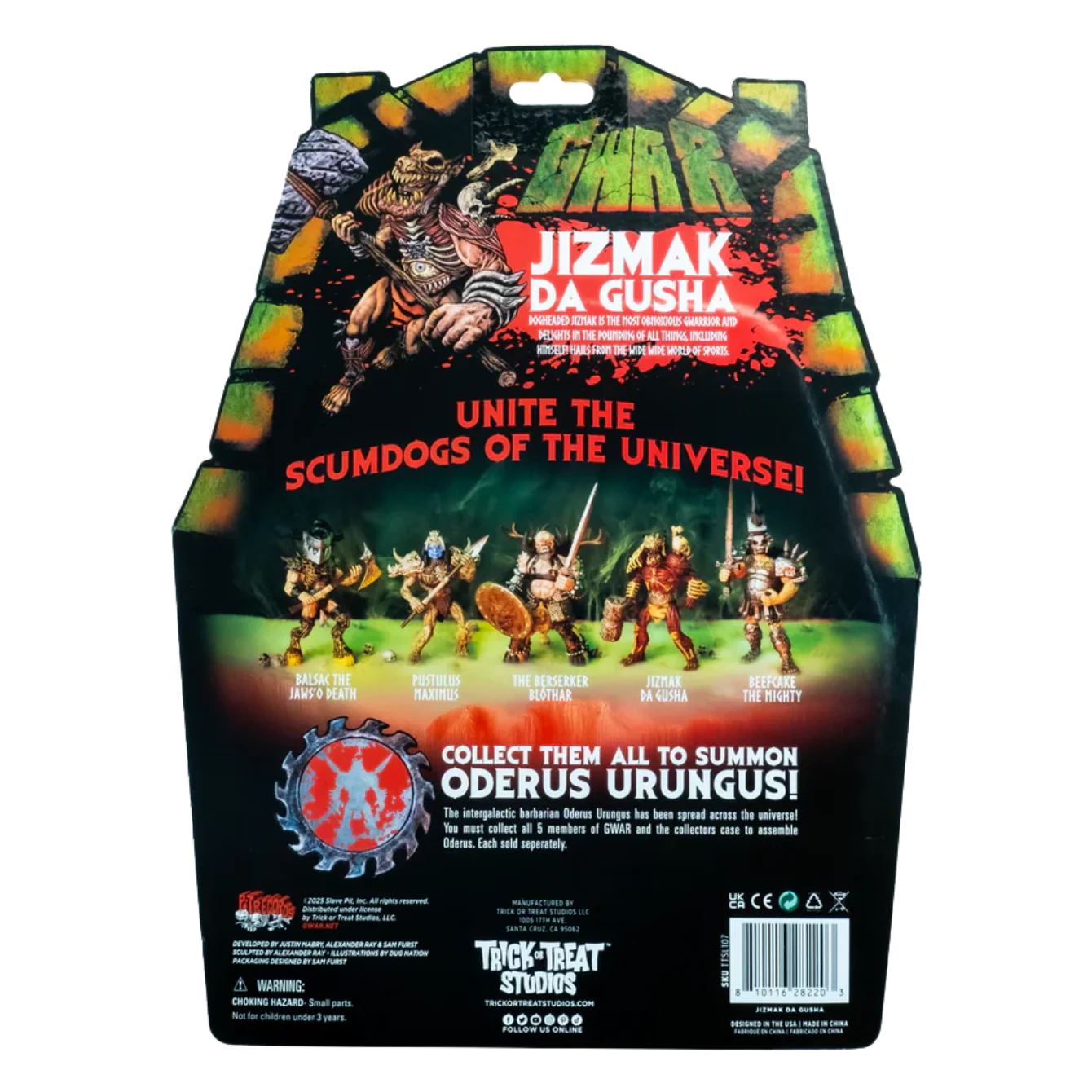 GWAR - Jizmak Da Gusha - 5" Action Figure - Image 2