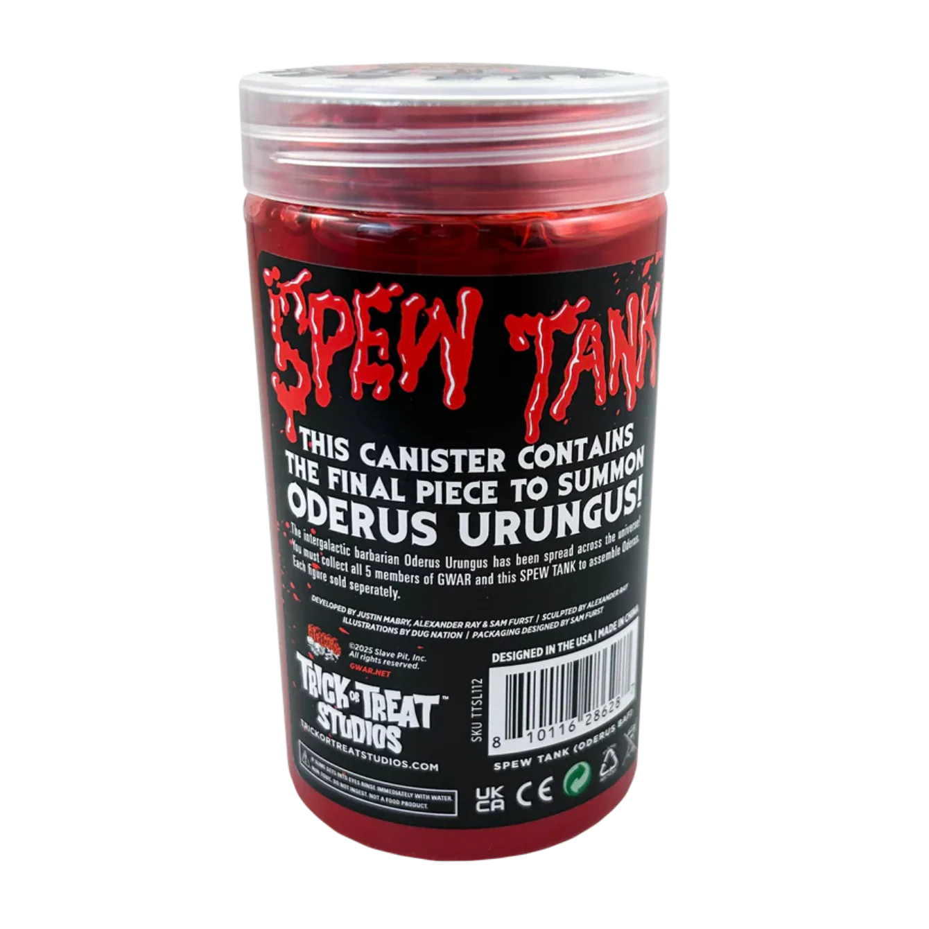 GWAR - Spew Tank - Blood Slime (Oderus B.A.F.) - Image 2