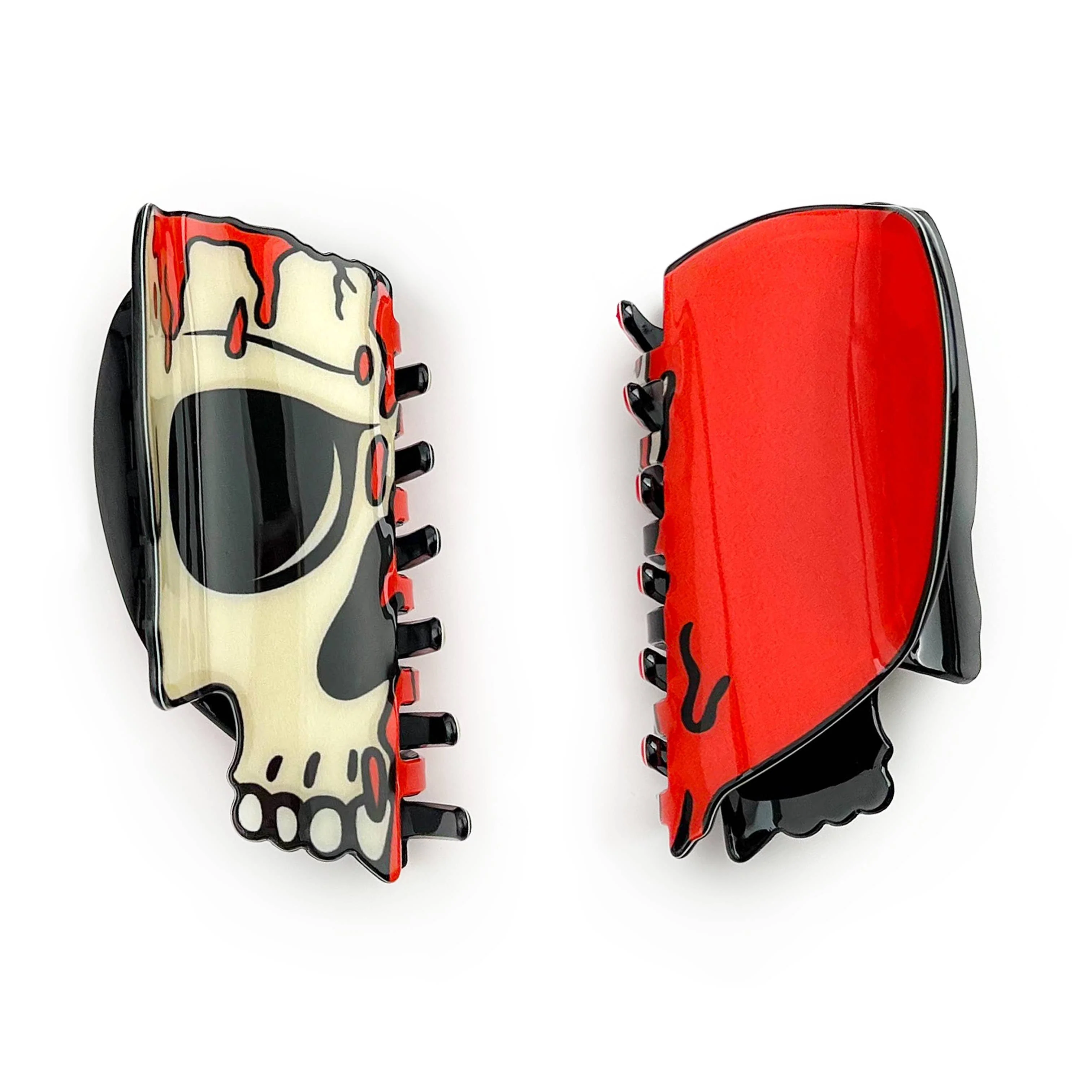 Halloween Hair Clips, Spooky & Fun Claw Clip Collection - Image 2