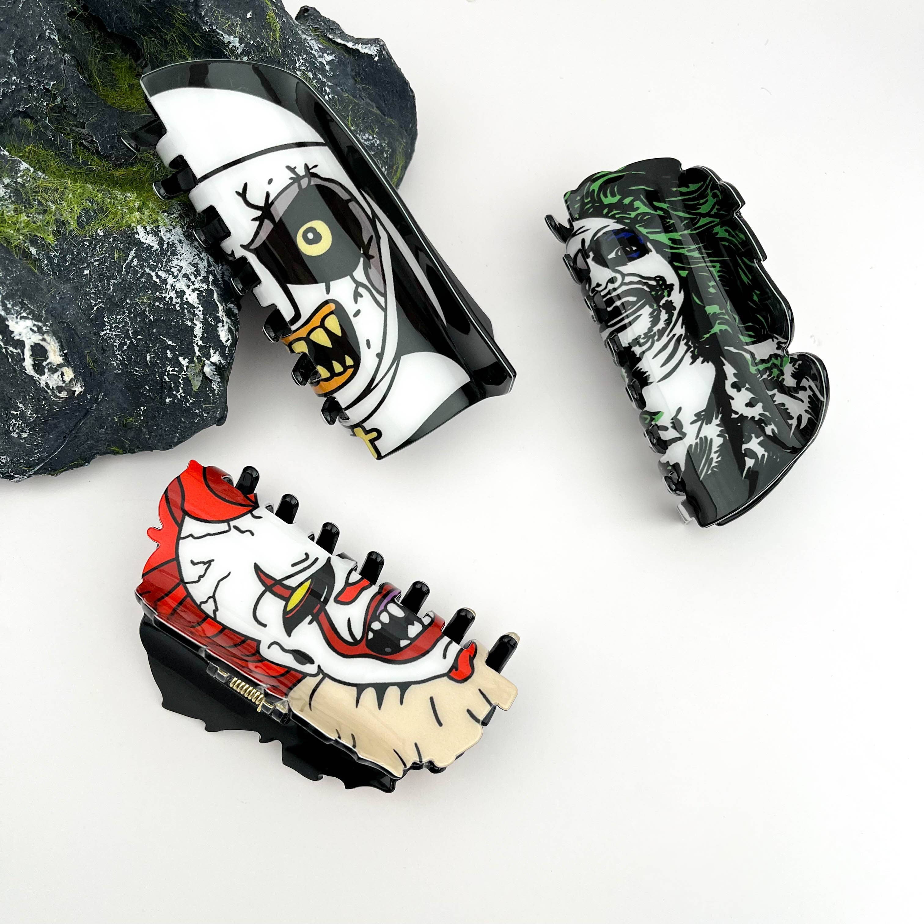Halloween Hair Clips, Spooky & Fun Claw Clip Collection - Image 6