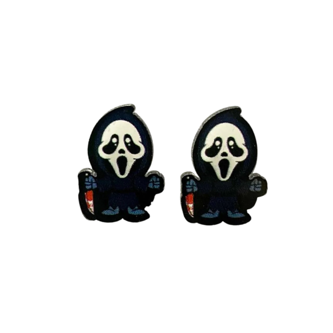 Halloween Scary Movie Character Earrings - Image 3