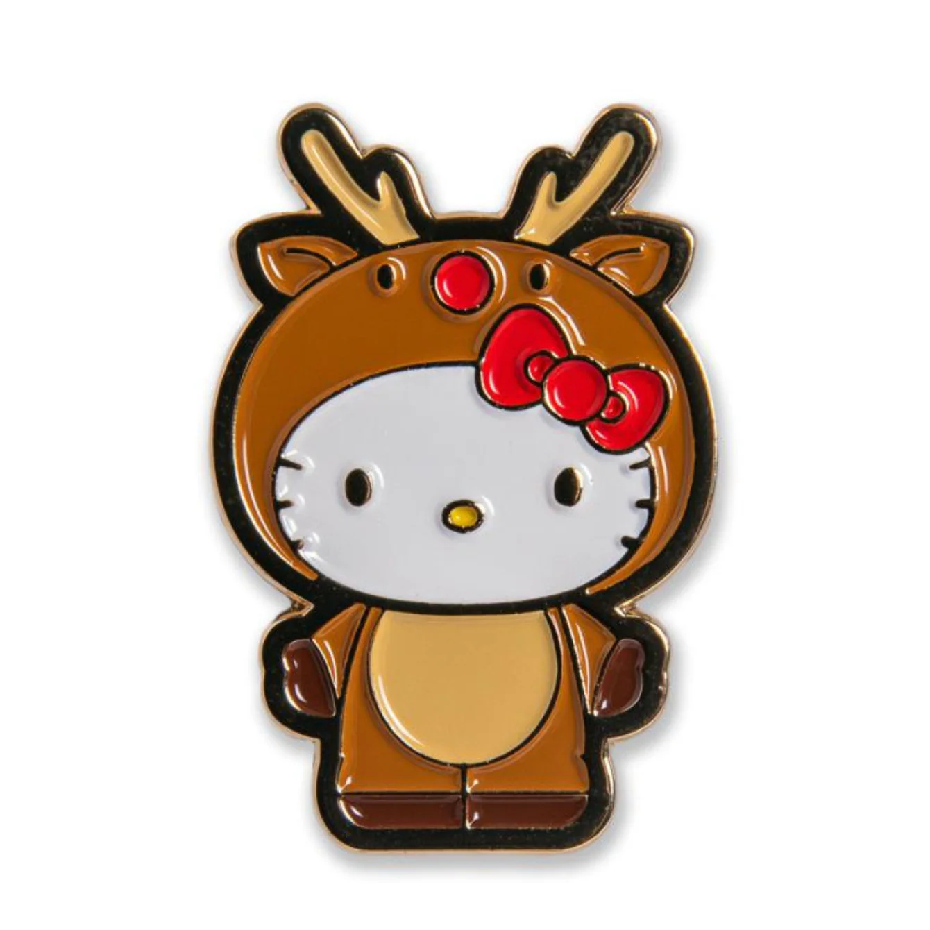 Hello Kitty Happy Holidays 1.5" Enamel Pin Set - Image 2