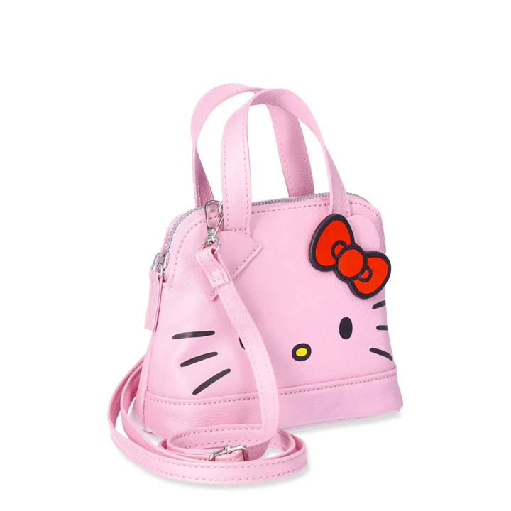 HELLO KITTY PINK PU PURSE W/LONG STRAP - Image 2