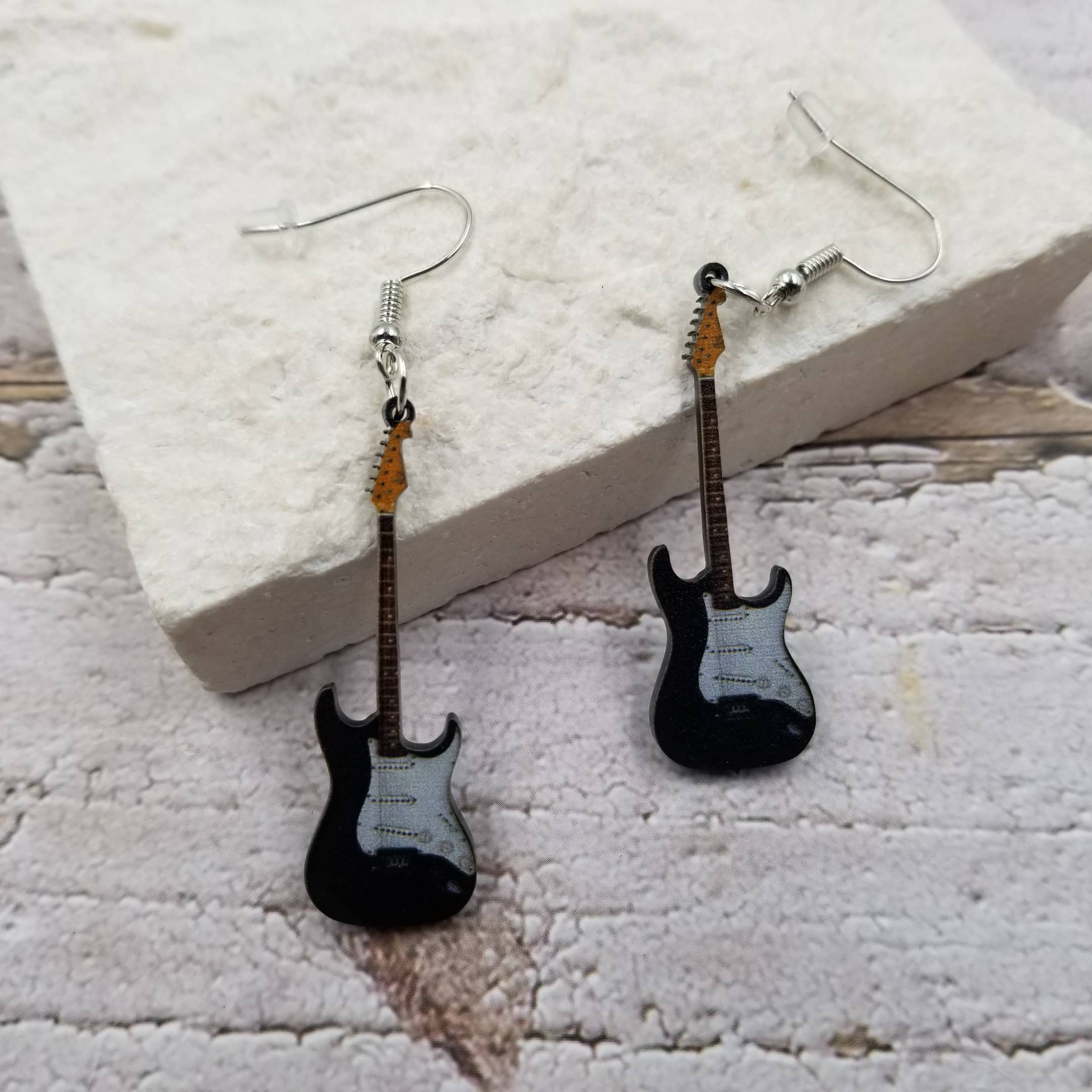Hip Hop Bass Earrings - Image 2