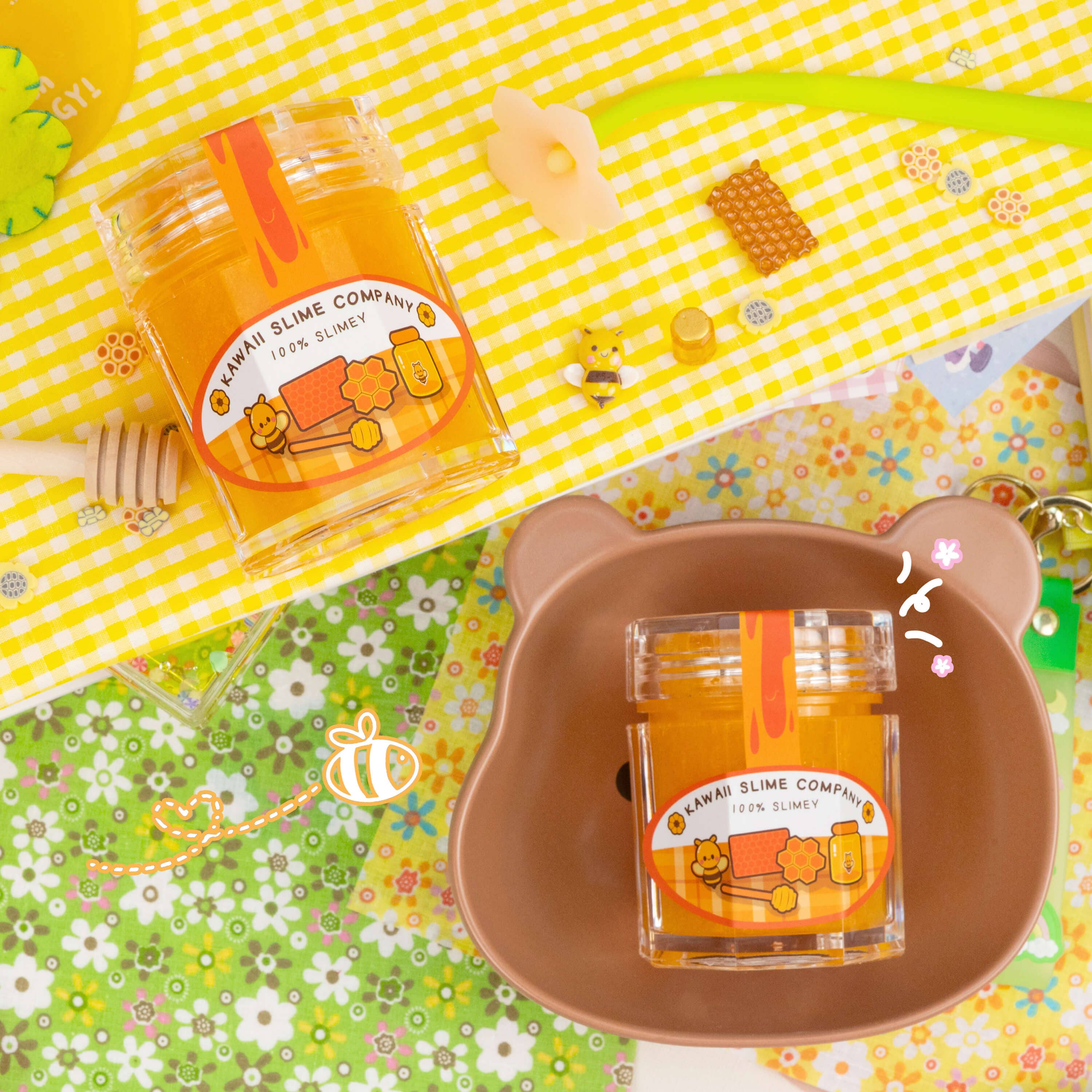Homemade Honey Slime Jar - Image 5
