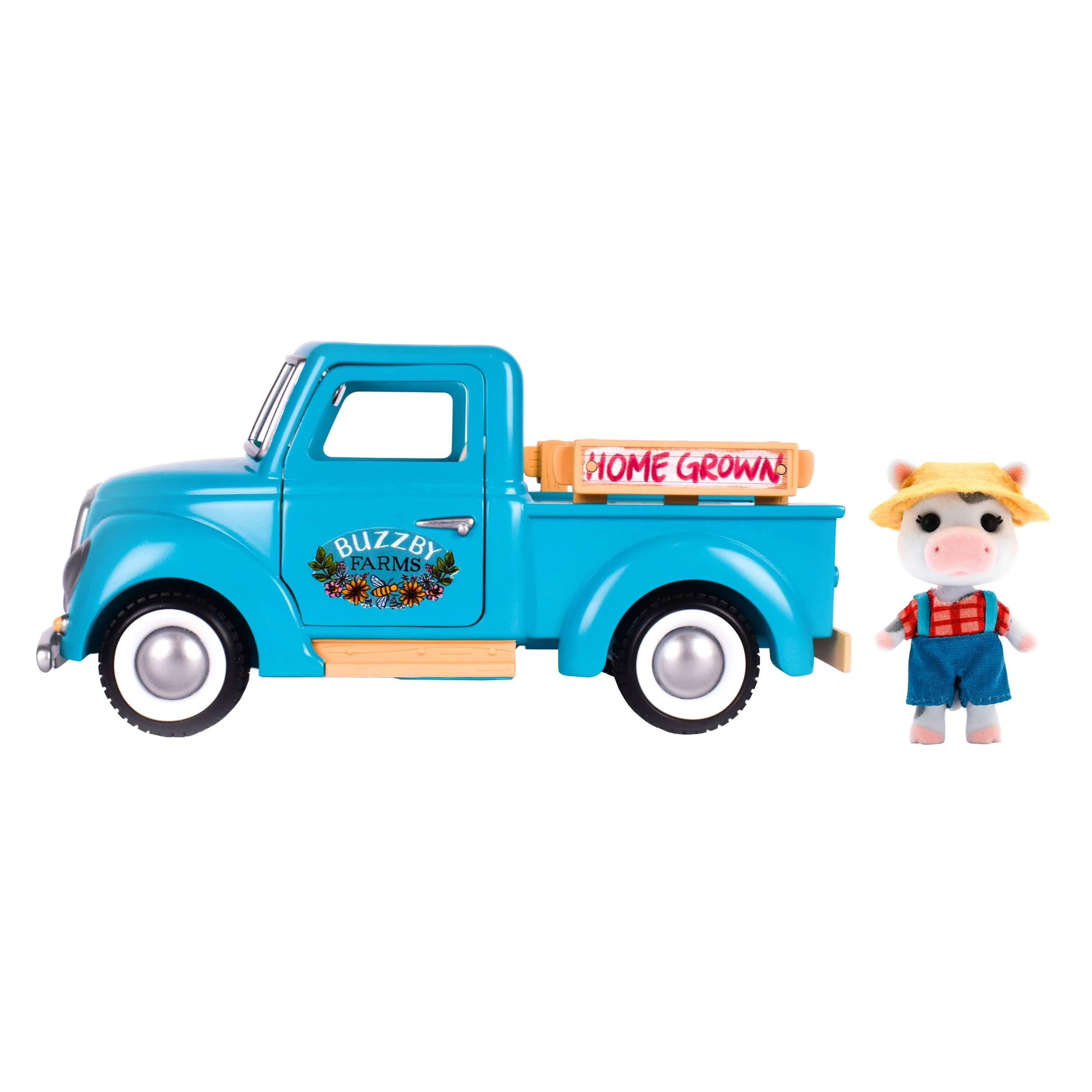 Honey Bee Acres Buzzby Farm Truck Playset with figurine - Image 2