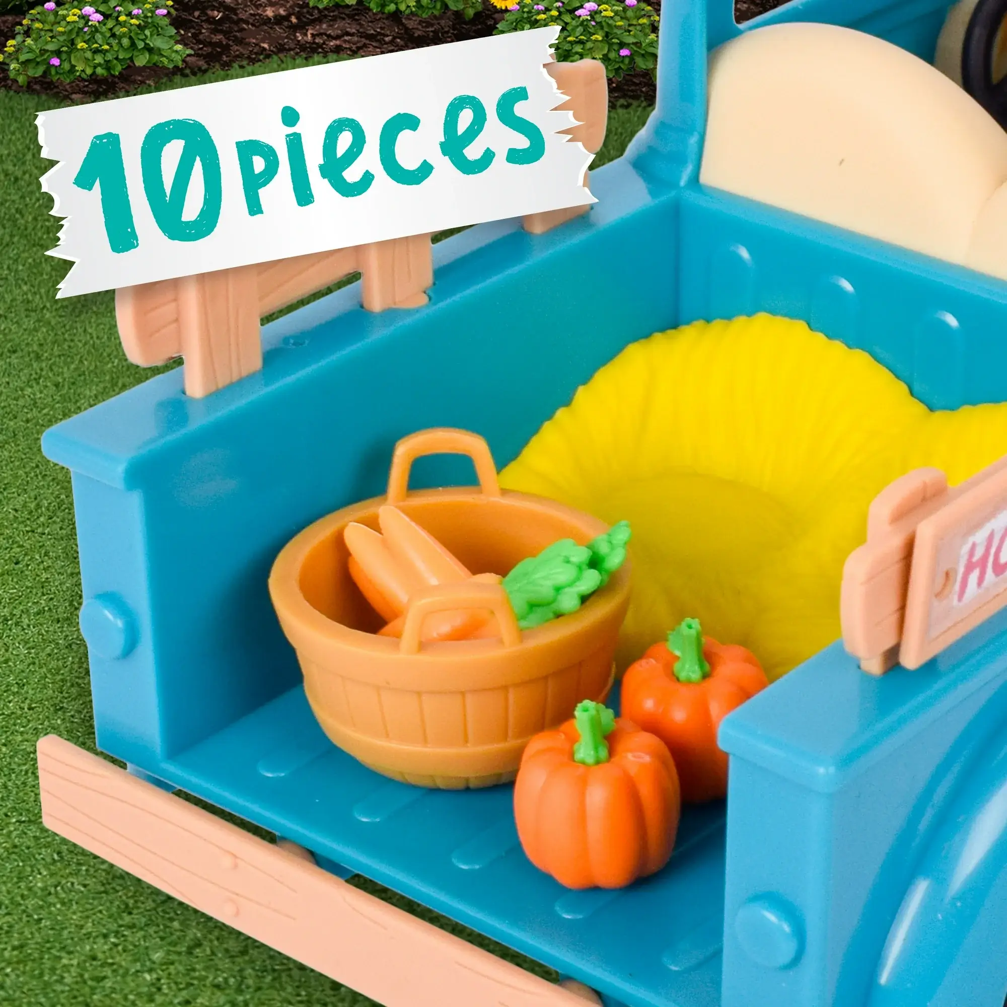 Honey Bee Acres Buzzby Farm Truck Playset with figurine - Image 5