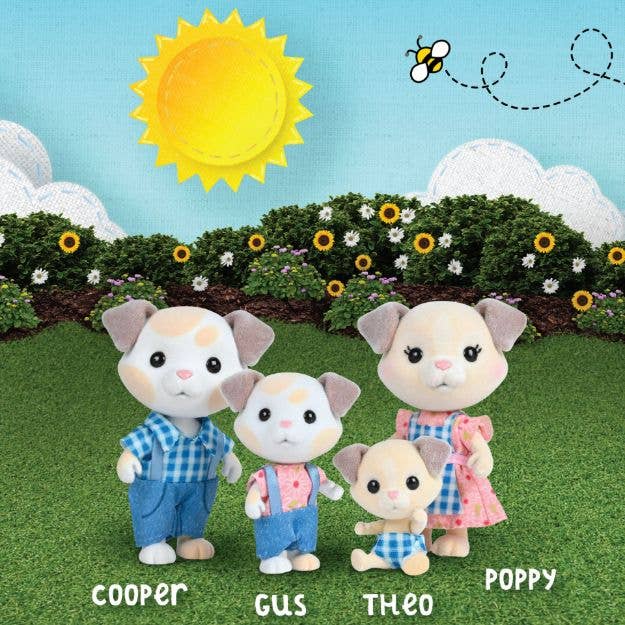 Honey Bee Acres The Barksters Dog Family Set - Image 2