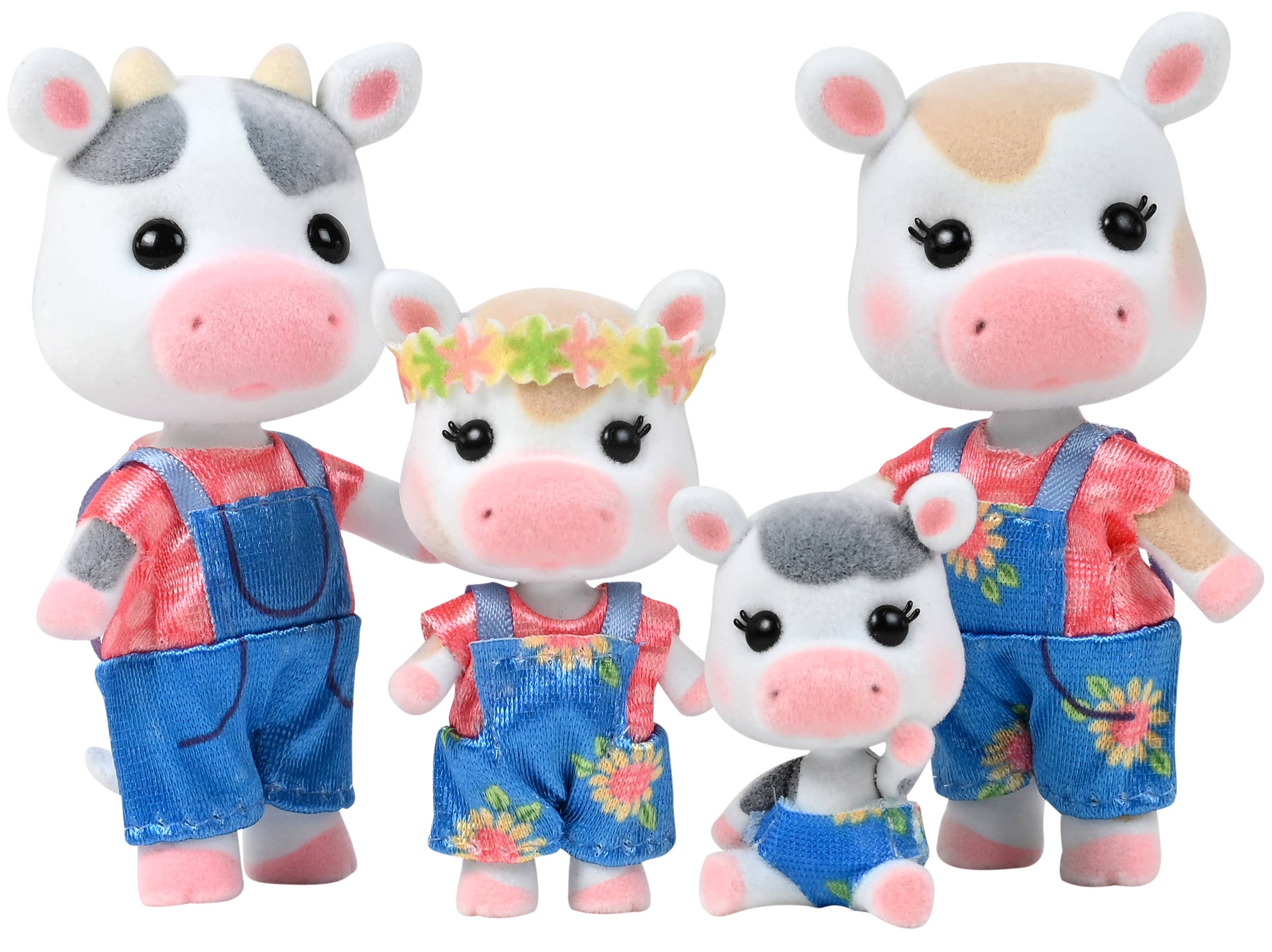 Honey Bee Acres The Cloverberrys Cow Family Set - Image 2