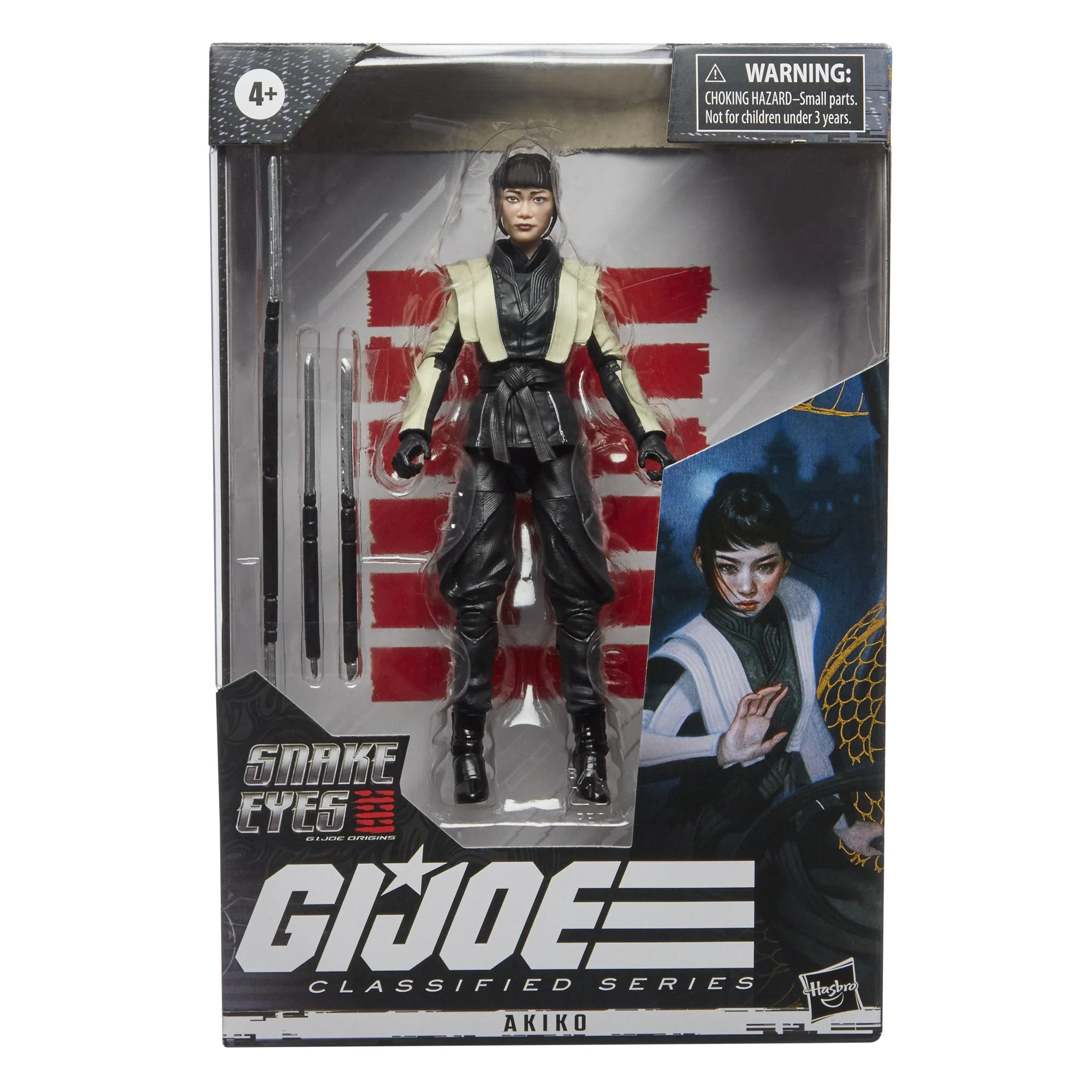 G.I. Joe Classified Series Snake Eyes: GI Joe origins Akiko Action Figure - Image 3