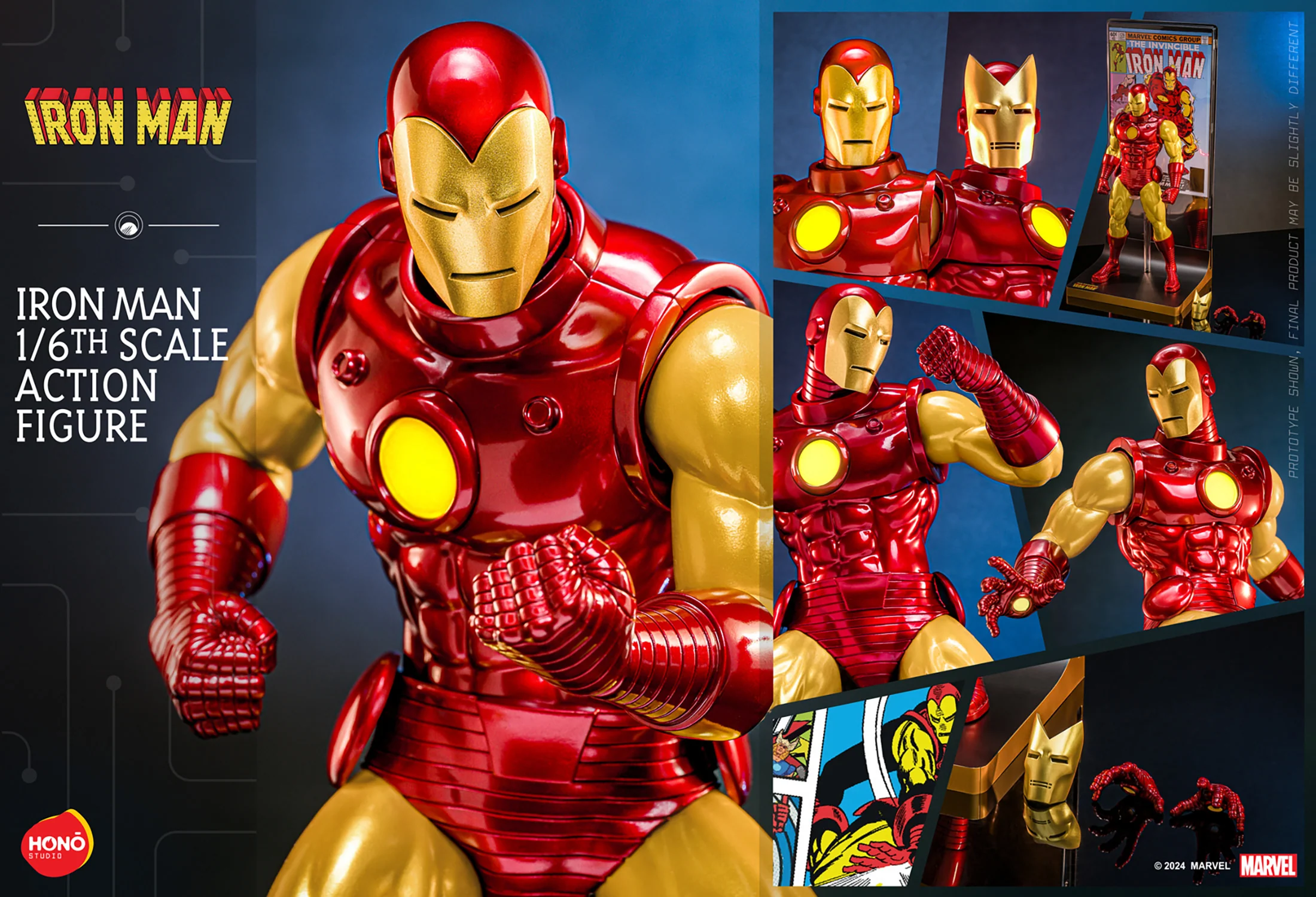 Iron Man Action Figure Sixth Scale - Image 4