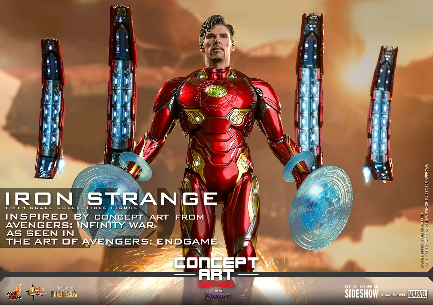 Iron Strange (Special Edition) Sixth Scale Figure By Hot Toys - Image 3