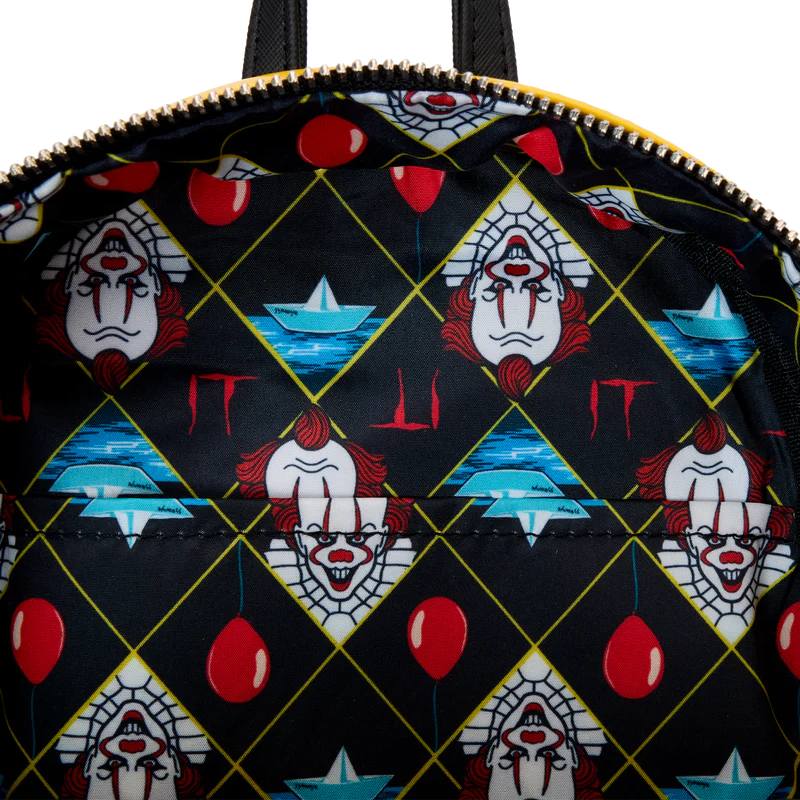 It Pennywise Raincoat Cosplay Glow Mini Backpack - Image 2