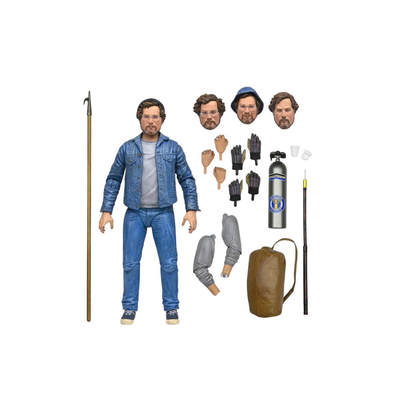 Jaws - 50th Anniversary Ultimate Matt Hooper (Amity Arrival) 7” Scale Action Figure - Image 3