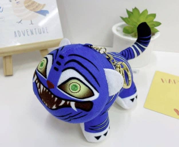 K-Pop Demon Hunters –  Tiger Plush Keyring - Image 10