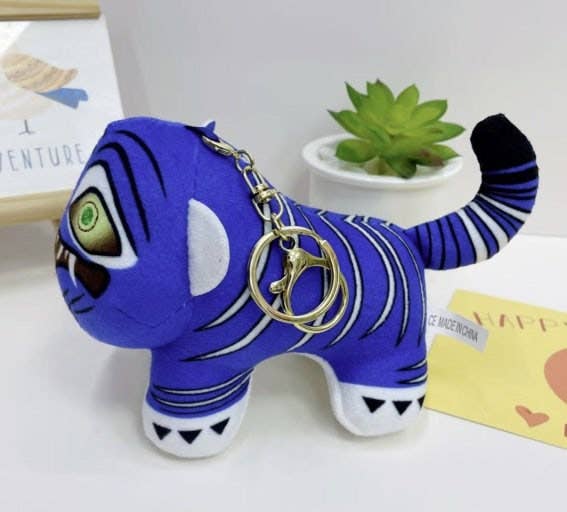 K-Pop Demon Hunters –  Tiger Plush Keyring - Image 4