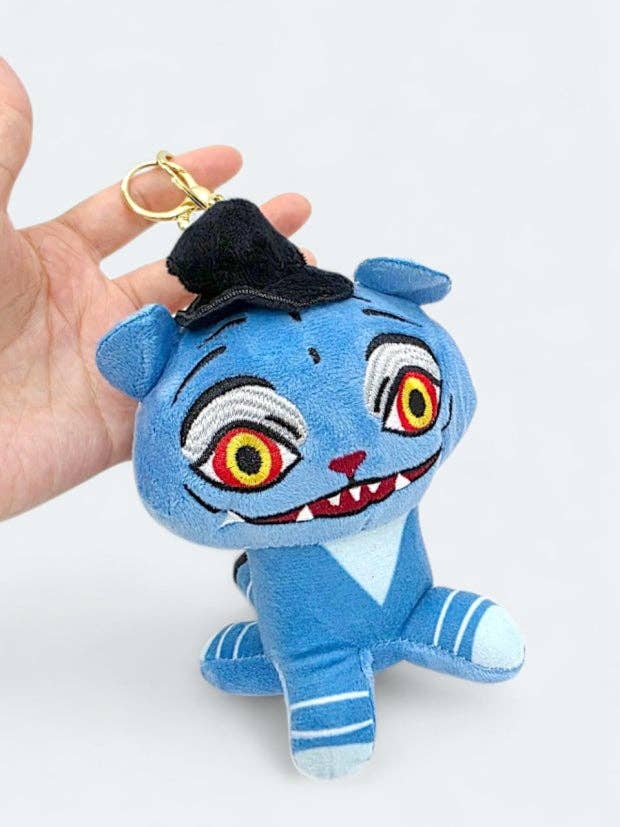 K-Pop Demon Hunters –  Tiger Plush Keyring - Image 7